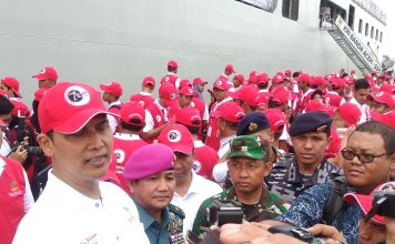 Kemensos RI Lepas 550 Peserta Jelajah Kapal Kepahlawanan di Tanjunguban