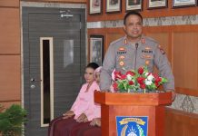 Kapolres Karimun Hadiri Peringatan HKGB Ke–70 Secara Virtual