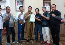 Diterima Bupati, Pengurus DPC PJS Beltim Sampai Rencana Pelantikan dan Diskusi Publik