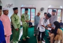 Lewat Safari Ramadhan, Kadispora Lingga Ajak Masyarakat Makmurkan Masjid